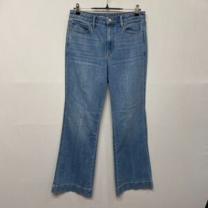 Talbots Flawless High Waist Flare Jeans Size 10 Blue Denim M243 -9